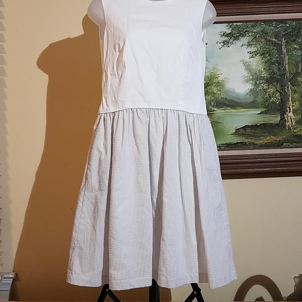 Jolie&Elizabeth  seersucker dress  o25